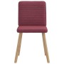 Sillas de comedor 2 unidades tela rojo tinto von , Essstühle - Ref: Foro24-4101147, Preis: 103,24 €, Rabatt: %