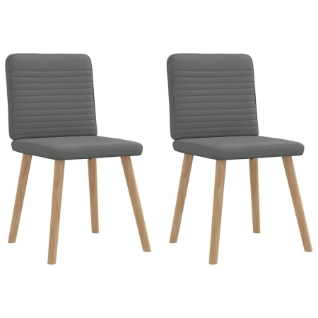 Sillas de comedor 2 unidades tela gris oscuro von , Essstühle - Ref: Foro24-4101145, Preis: 104,06 €, Rabatt: %