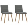 Sillas de comedor 2 unidades tela gris oscuro von , Essstühle - Ref: Foro24-4101145, Preis: 104,06 €, Rabatt: %