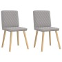 Sillas de comedor 2 uds tela gris nube von , Essstühle - Ref: Foro24-4101130, Preis: 103,64 €, Rabatt: %