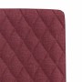 Sillas de comedor 2 unidades tela rojo tinto by , dining chairs - Ref: Foro24-4101124, Price: 104,85 €, Discount: %