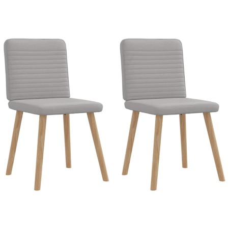Sillas de comedor 2 uds tela gris nube von , Essstühle - Ref: Foro24-4101153, Preis: 103,24 €, Rabatt: %