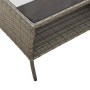 Sofá jardín de 2 plazas con cojín y mesa gris ratán sintético by , Outdoor sofas - Ref: Foro24-4103847, Price: 210,43 €, Disc...