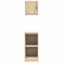 Armarios 2 uds para garaje madera de ingeniería roble sonoma de , Armarios industriales - Ref: Foro24-3328271, Precio: 82,69 €