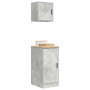 Armarios 2 uds para garaje madera de ingeniería ris hormigón de , Armarios industriales - Ref: Foro24-3328299, Precio: 86,20 €