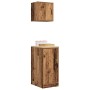 Armarios 2 uds para garaje madera ingeniería antigua madera by , Armarios industriales - Ref: Foro24-3328303, Price: 89,41 €,...