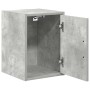 Armario de pared para garaje madera de ingeniería gris hormigón by , Armarios industriales - Ref: Foro24-860613, Price: 27,32...
