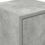 Armario de pared para garaje madera de ingeniería gris hormigón by , Armarios industriales - Ref: Foro24-860613, Price: 27,32...