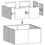 Jardinera de acero laminado en frío antracita 80x80x40 cm von , Töpfe und Pflanzgefäße - Ref: Foro24-860740, Preis: 79,34 €, ...