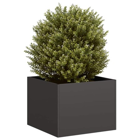 Jardinera acero negro 40x40x30 cm von , Töpfe und Pflanzgefäße - Ref: Foro24-860794, Preis: 45,56 €, Rabatt: %