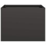 Jardinera acero negro 40x40x30 cm von , Töpfe und Pflanzgefäße - Ref: Foro24-860794, Preis: 45,56 €, Rabatt: %