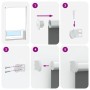 Estor Enrollable Opaco Color Café 130x150 cm Tela Ancho 126,6cm von , Jalousien und Jalousien - Ref: Foro24-4011004, Preis: 3...