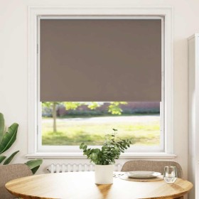 Estor Enrollable Opaco Color Café 100x150 cm Tela Ancho 95,7cm by , Blinds and blinds - Ref: Foro24-4010998, Price: 24,01 €, ...