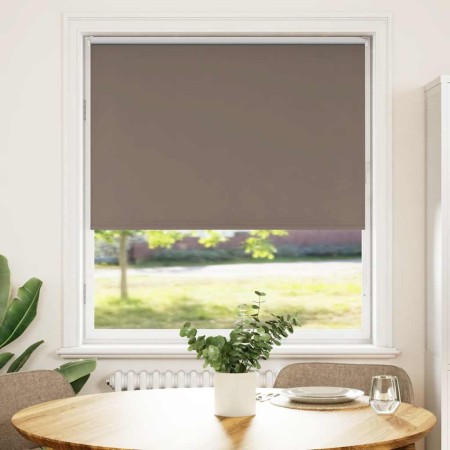 Estor Enrollable Opaco Color Café 100x150 cm Tela Ancho 95,7cm by , Blinds and blinds - Ref: Foro24-4010998, Price: 24,01 €, ...