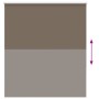 Estor Enrollable Opaco Color Café 140x150 cm Tela Ancho 136,6cm von , Jalousien und Jalousien - Ref: Foro24-4011006, Preis: 2...