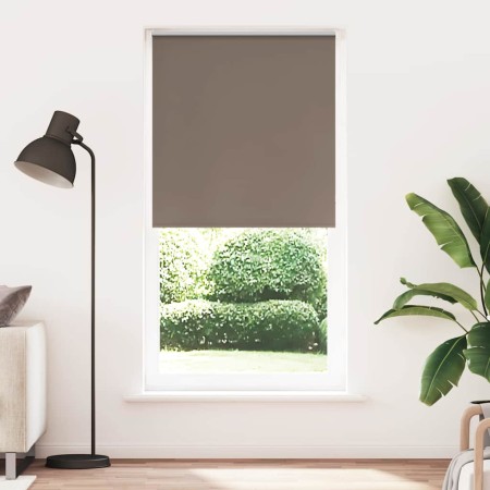 Estor Enrollable Opaco Color Café 110x210cm Tela Ancho 105,7cm by , Blinds and blinds - Ref: Foro24-4011052, Price: 24,13 €, ...