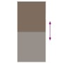Estor Enrollable Opaco Color Café 110x230cm Tela Ancho 105,7cm by , Blinds and blinds - Ref: Foro24-4011078, Price: 24,91 €, ...