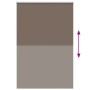 Estor Enrollable Opaco Color Café 150x230cm Tela Ancho 146,6cm by , Blinds and blinds - Ref: Foro24-4011086, Price: 33,24 €, ...