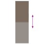 Estor Enrollable Opaco Color Café 75x230cm Tela Ancho 70,7cm by , Blinds and blinds - Ref: Foro24-4011071, Price: 18,73 €, Di...