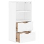 Mueble auxiliar con cajones ODDA blanco 40x24x79 cm madera pino by , Sideboards - Ref: Foro24-4103594, Price: 64,40 €, Discou...