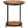 Mesa auxiliar madera maciza de acacia Ø55x60 cm von , Seitentische - Ref: Foro24-4013512, Preis: 71,47 €, Rabatt: %