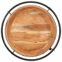Mesa auxiliar madera maciza de acacia Ø55x60 cm von , Seitentische - Ref: Foro24-4013512, Preis: 71,47 €, Rabatt: %
