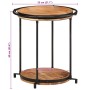 Mesa auxiliar madera maciza de acacia Ø55x60 cm von , Seitentische - Ref: Foro24-4013512, Preis: 71,47 €, Rabatt: %
