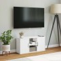 Mueble de TV ODDA madera maciza de pino blanco 79x24x40 cm von , TV-Möbel - Ref: Foro24-4103604, Preis: 62,04 €, Rabatt: %