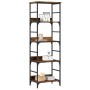 Estantería de madera ingeniería madera envejecida 50x33x153 cm von , Bücherregale und Regale - Ref: Foro24-857468, Preis: 73,...