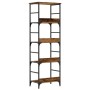 Estantería de madera ingeniería madera envejecida 50x33x153 cm von , Bücherregale und Regale - Ref: Foro24-857468, Preis: 73,...