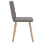 Sillas de comedor 2 unidades tela gris taupé by , dining chairs - Ref: Foro24-4101203, Price: 103,21 €, Discount: %