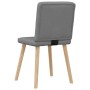Sillas de comedor 2 unidades tela gris oscuro von , Essstühle - Ref: Foro24-4101198, Preis: 101,95 €, Rabatt: %