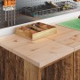Armarios 2 uds para garaje madera ingeniería antigua madera by , Armarios industriales - Ref: Foro24-3328267, Price: 66,76 €,...