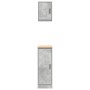 Armarios 2 uds para garaje madera de ingeniería ris hormigón by , Armarios industriales - Ref: Foro24-3328290, Price: 71,96 €...