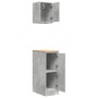 Armarios 2 uds para garaje madera de ingeniería ris hormigón by , Armarios industriales - Ref: Foro24-3328290, Price: 71,96 €...