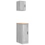 Armarios 2 uds para garaje madera ingeniería gris sonoma von , Armarios industriales - Ref: Foro24-3328292, Preis: 75,26 €, R...