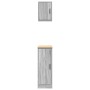 Armarios 2 uds para garaje madera ingeniería gris sonoma von , Armarios industriales - Ref: Foro24-3328292, Preis: 75,26 €, R...