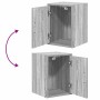 Armarios 2 uds para garaje madera ingeniería gris sonoma von , Armarios industriales - Ref: Foro24-3328292, Preis: 75,26 €, R...