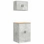 Armarios 2 uds para garaje madera de ingeniería ris hormigón von , Armarios industriales - Ref: Foro24-3328308, Preis: 142,70...