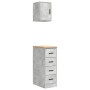 Armarios 2 uds para garaje madera de ingeniería ris hormigón de , Armarios industriales - Ref: Foro24-3328317, Precio: 103,16 €