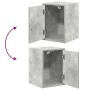 Armarios 2 uds para garaje madera de ingeniería ris hormigón de , Armarios industriales - Ref: Foro24-3328317, Precio: 103,16 €