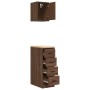 Armarios 2 uds para garaje madera ingeniería marrón roble by , Armarios industriales - Ref: Foro24-3328320, Price: 92,88 €, D...