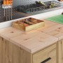 Armarios 2 uds para garaje madera ingeniería artesanal roble by , Armarios industriales - Ref: Foro24-3328322, Price: 91,15 €...