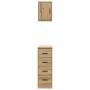 Armarios 2 uds para garaje madera ingeniería artesanal roble by , Armarios industriales - Ref: Foro24-3328322, Price: 91,15 €...