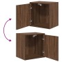 Armarios 2 uds para garaje madera ingeniería marrón roble by , Armarios industriales - Ref: Foro24-3328329, Price: 108,48 €, ...