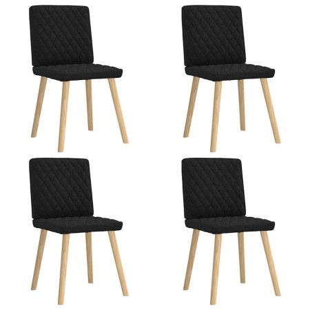 Sillas de comedor 4 unidades tela negras von , Essstühle - Ref: Foro24-3315223, Preis: 200,17 €, Rabatt: %