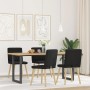 Sillas de comedor 4 unidades tela negras von , Essstühle - Ref: Foro24-3315223, Preis: 200,17 €, Rabatt: %