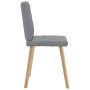 Sillas de comedor 4 unidades tela gris claro von , Essstühle - Ref: Foro24-3315221, Preis: 199,30 €, Rabatt: %