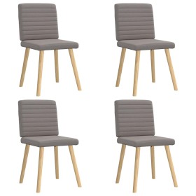 Sillas de comedor 4 unidades tela taupe von , Essstühle - Ref: Foro24-3315280, Preis: 198,39 €, Rabatt: %