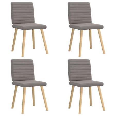 Sillas de comedor 4 unidades tela taupe von , Essstühle - Ref: Foro24-3315280, Preis: 198,39 €, Rabatt: %